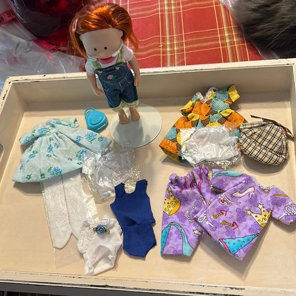 Madeline & Friends Bundle Madeline 8β Doll Assortment of Hand Sewn Outfits Plus - Picture 1 of 10